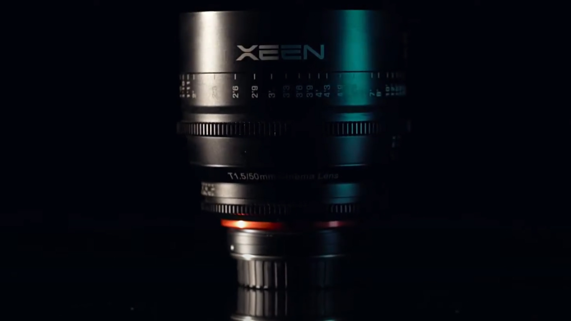 Rokinon Xeen Spec Ad Black Xeen lens full